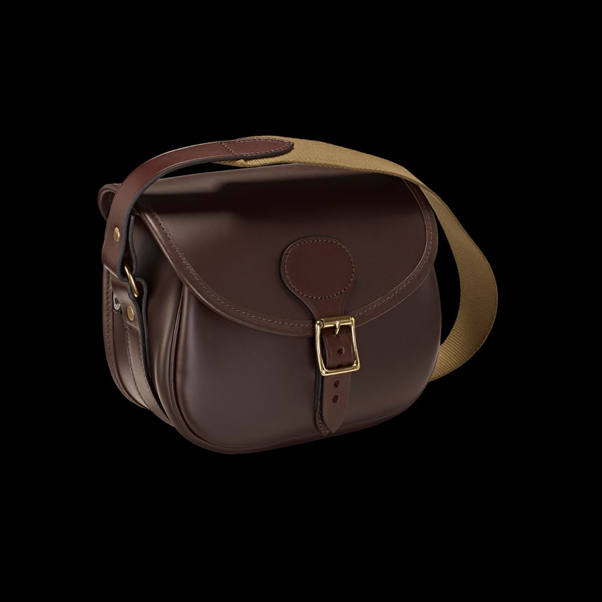 CROOTS Byland Cartridge Bag, læder, oxblood - 150 patroner