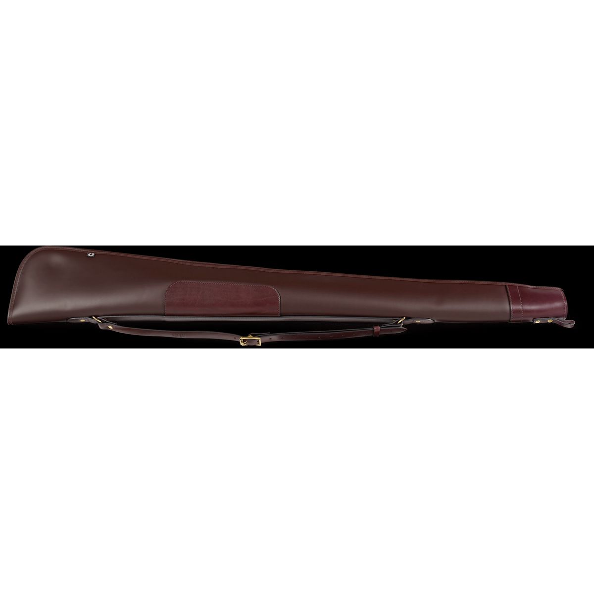 CROOTS Byland Shotgun Slip zip only, læder, oxblood - 32"