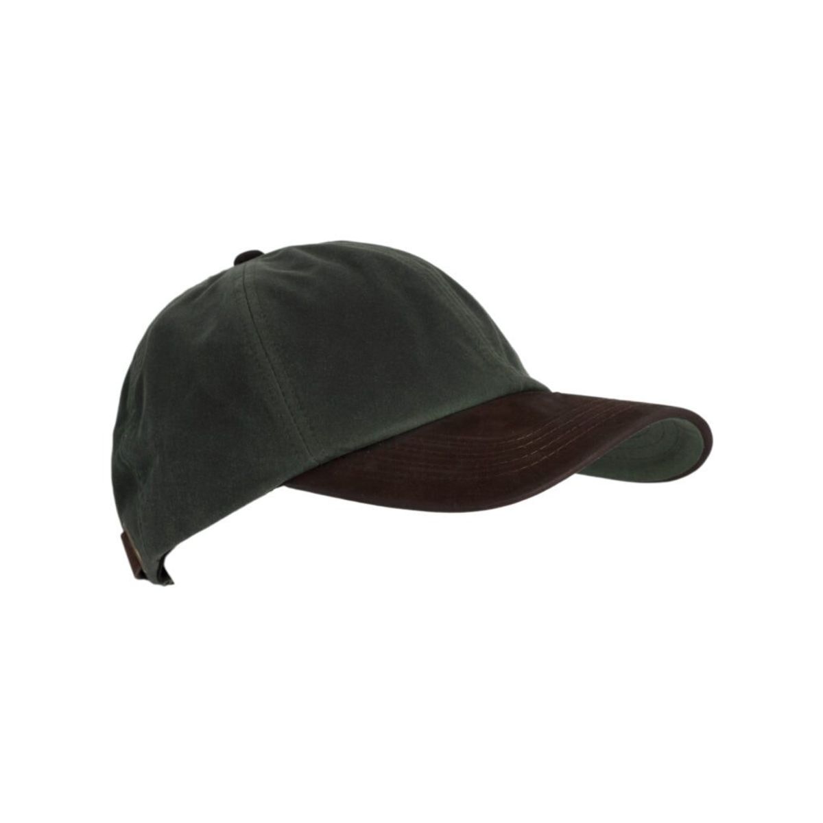 Stallington oilskin baseball cap, olivengrøn