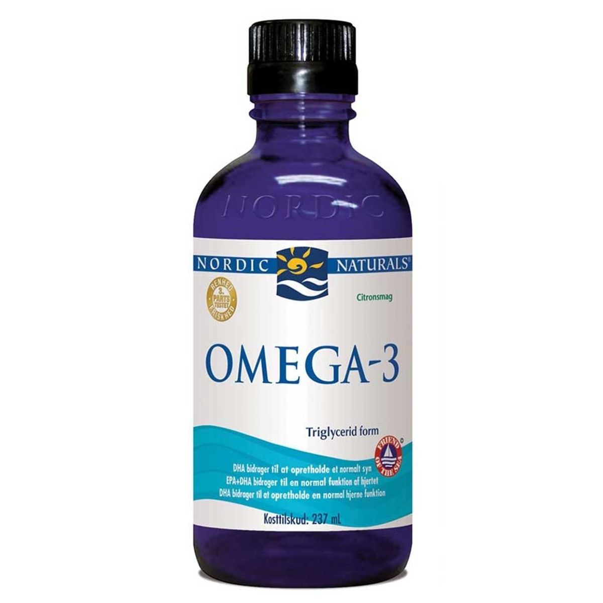 Nordic naturals naturals Omega 3 m. citrussmag 237 ml