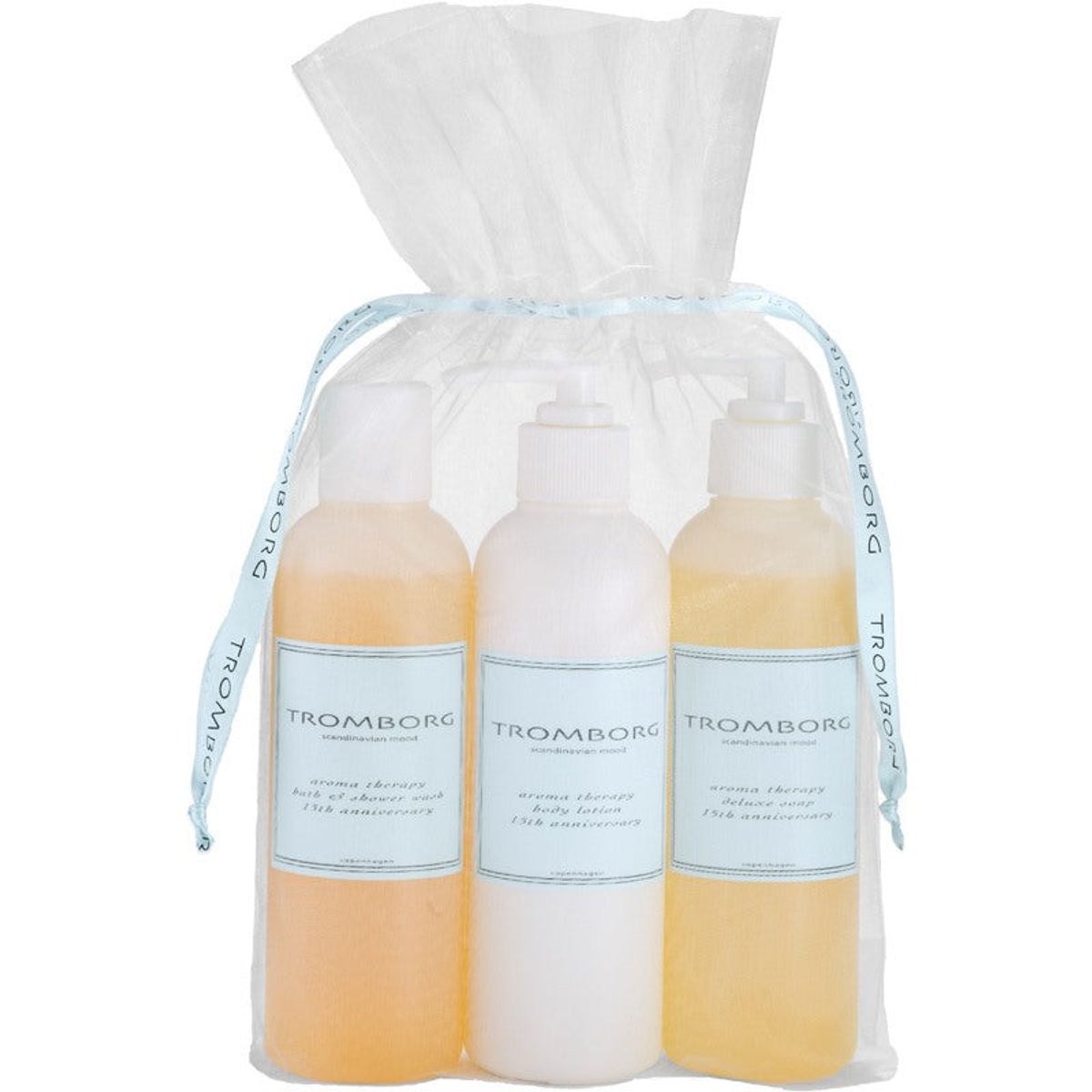 Tromborg 15th anniversary set m. bodylotion, bath & showerwash og deluxe soap - Full Size