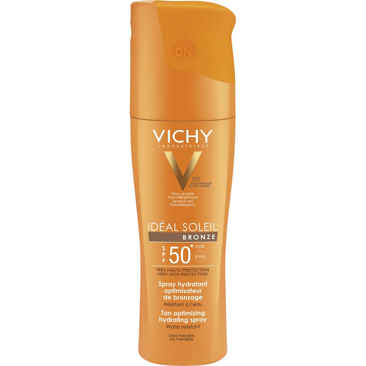 Vichy Idéal Soleil Tan Optimizing Spray til krop SPF 50+ Spray 200ml