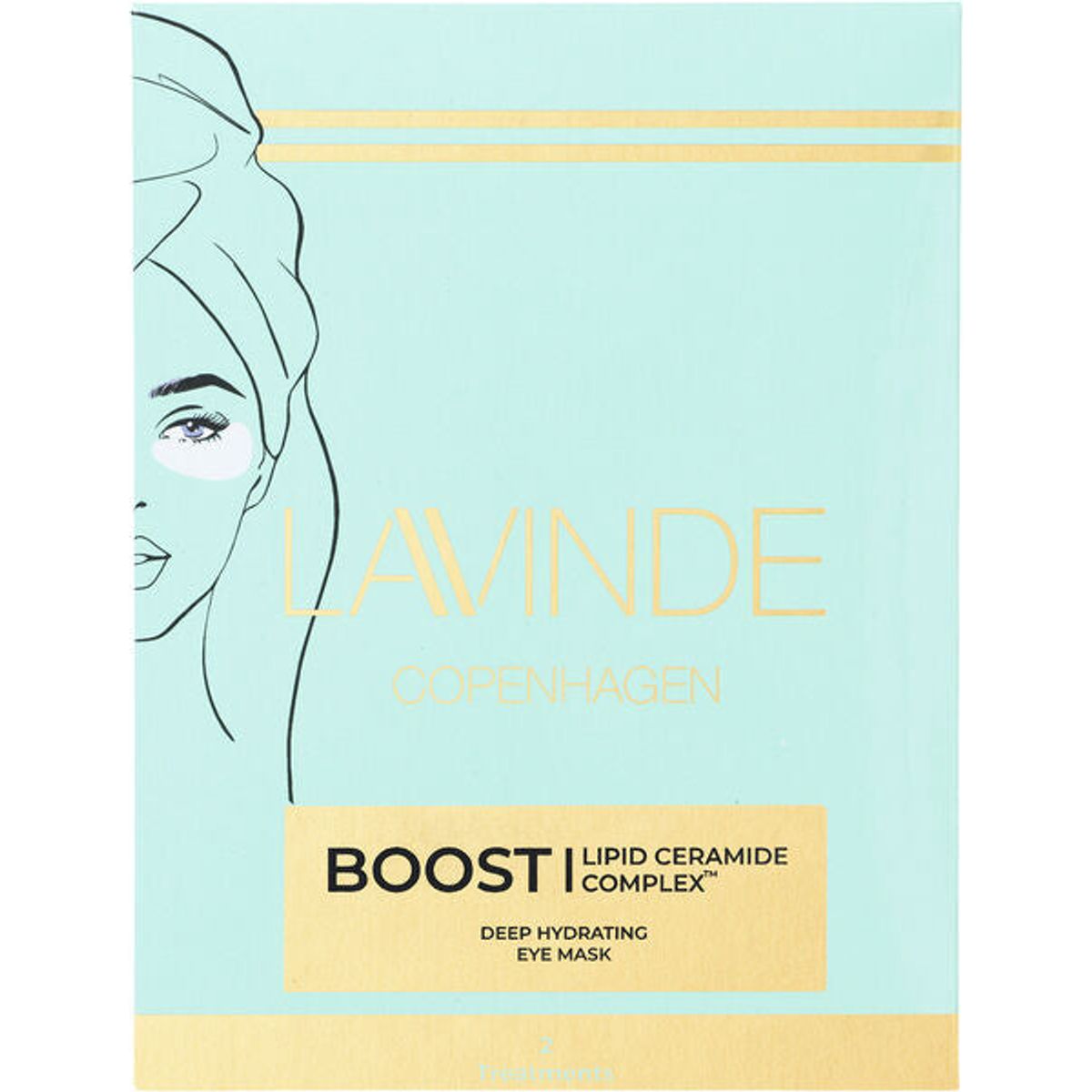 Lavinde Copenhagen - Deep hydrating Eye mask pakke med 6stk.