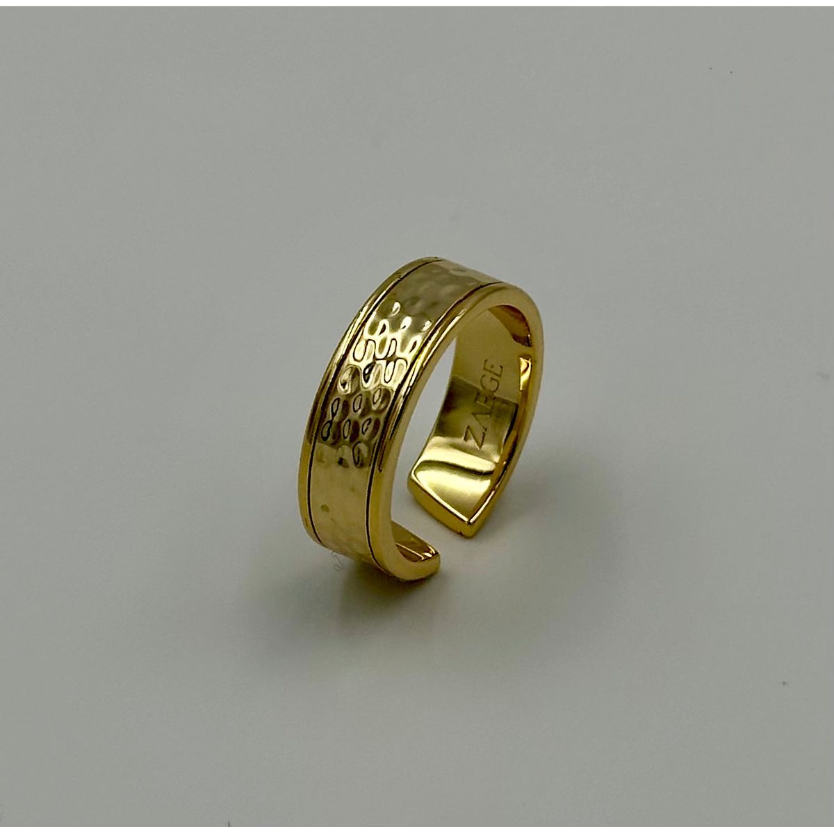 Martellata - Hammered Ring (Guld)