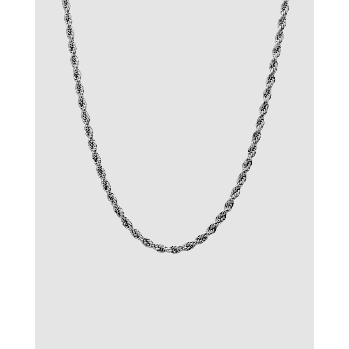 Corda - Rope Chain 4mm (Sølv)