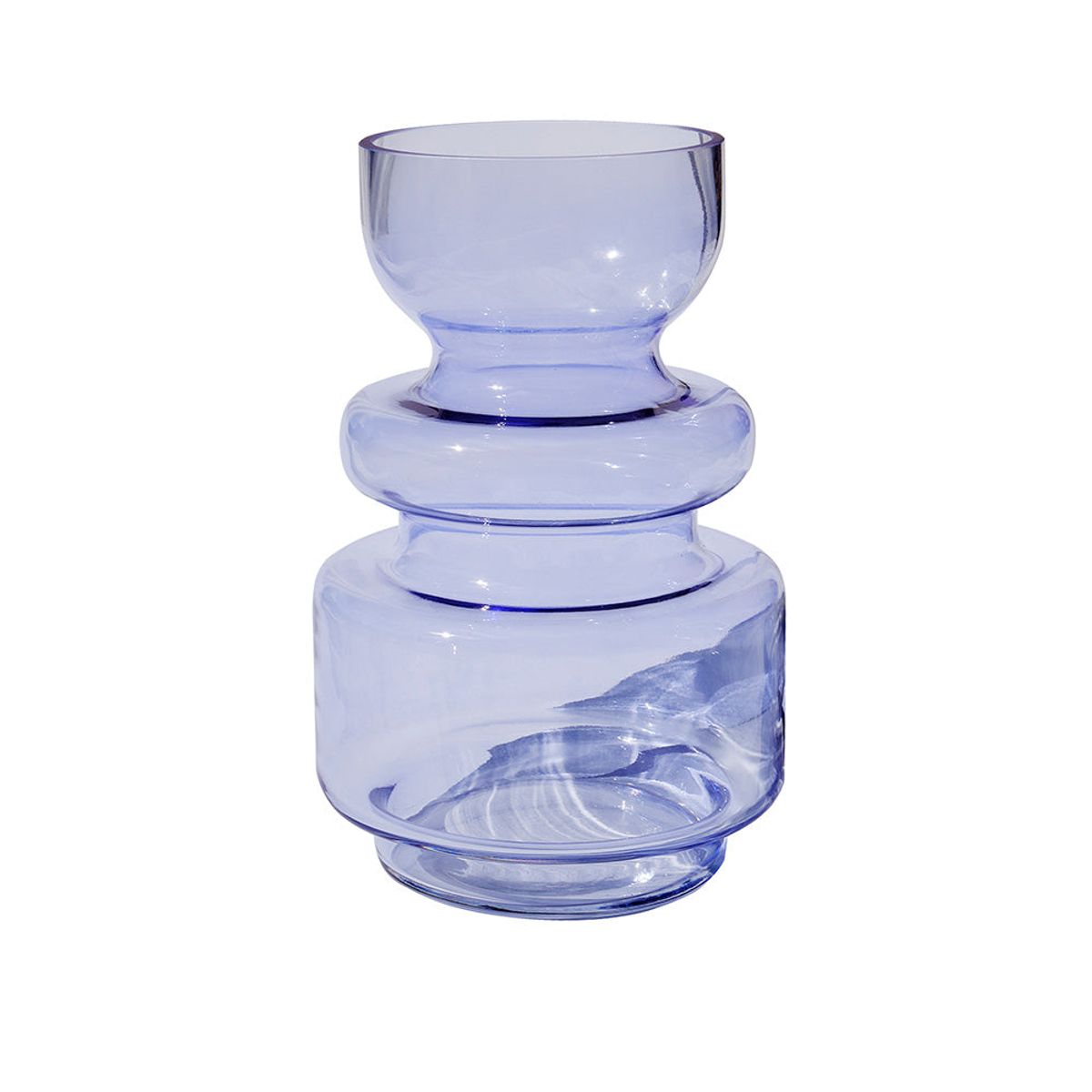 MOUD Home CURVE vase 26 cm - lys lilla