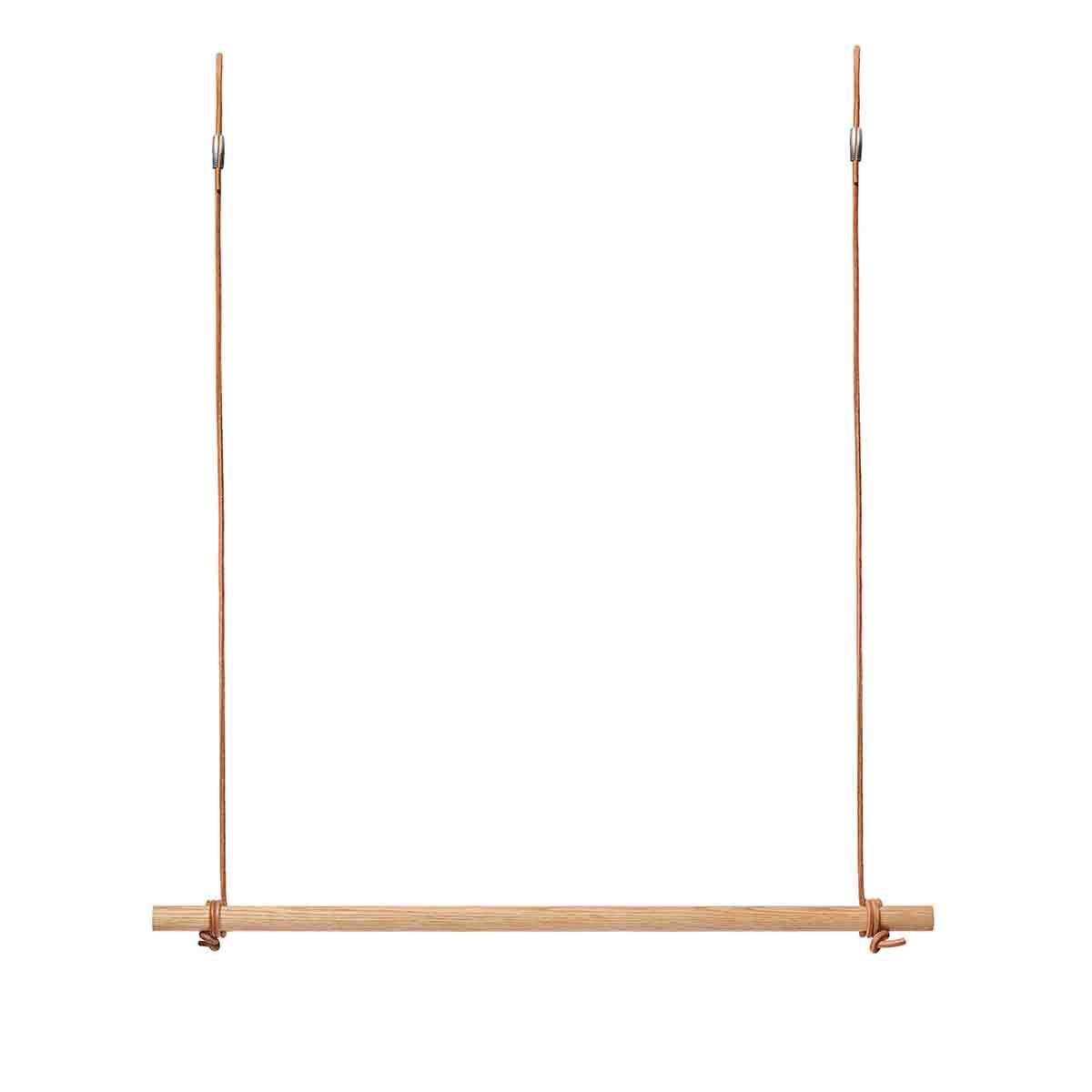 MOUD Home OAK Bøjlestang m. læder - 80 cm