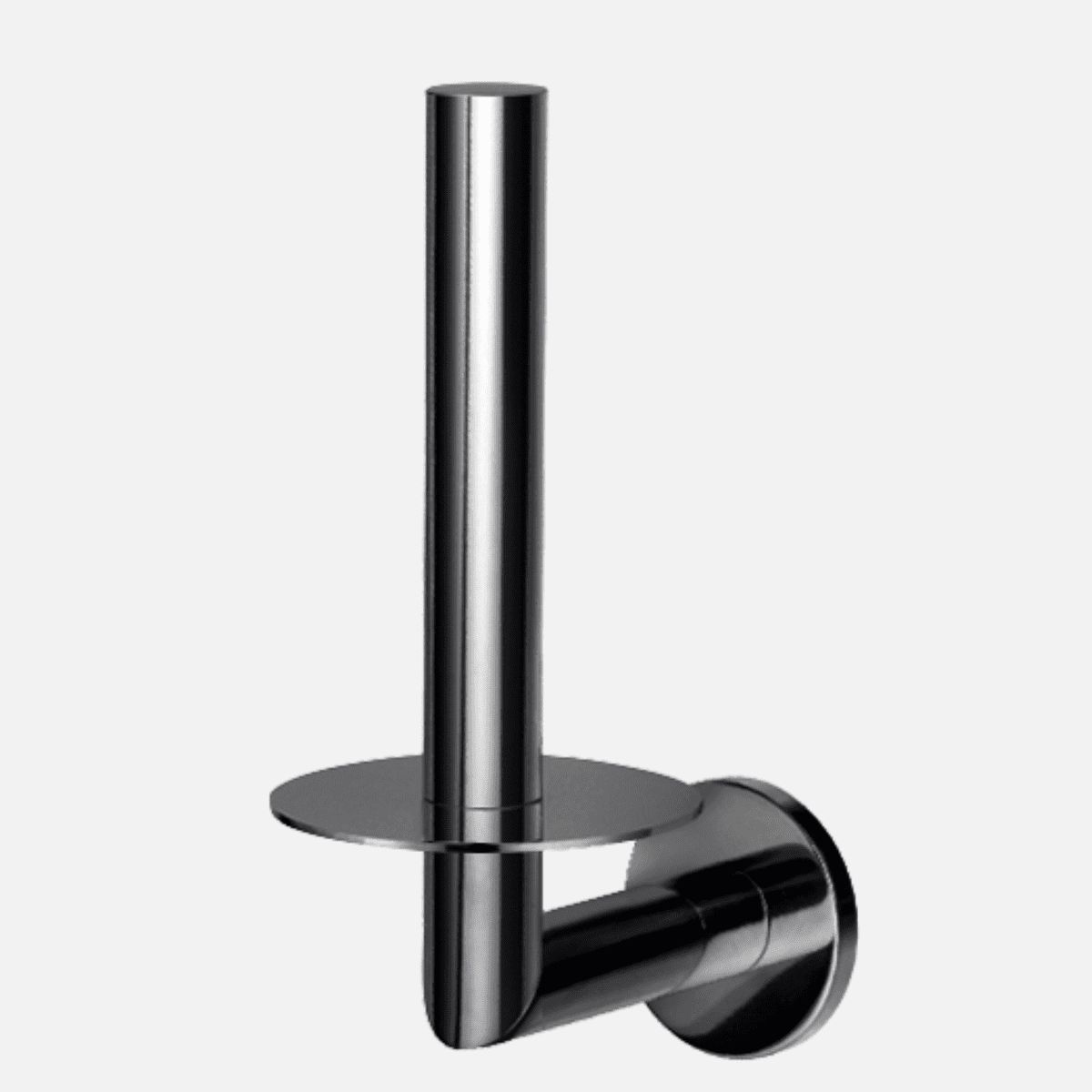 Tapwell TA234 reservetoiletpapirsholder - black chrome