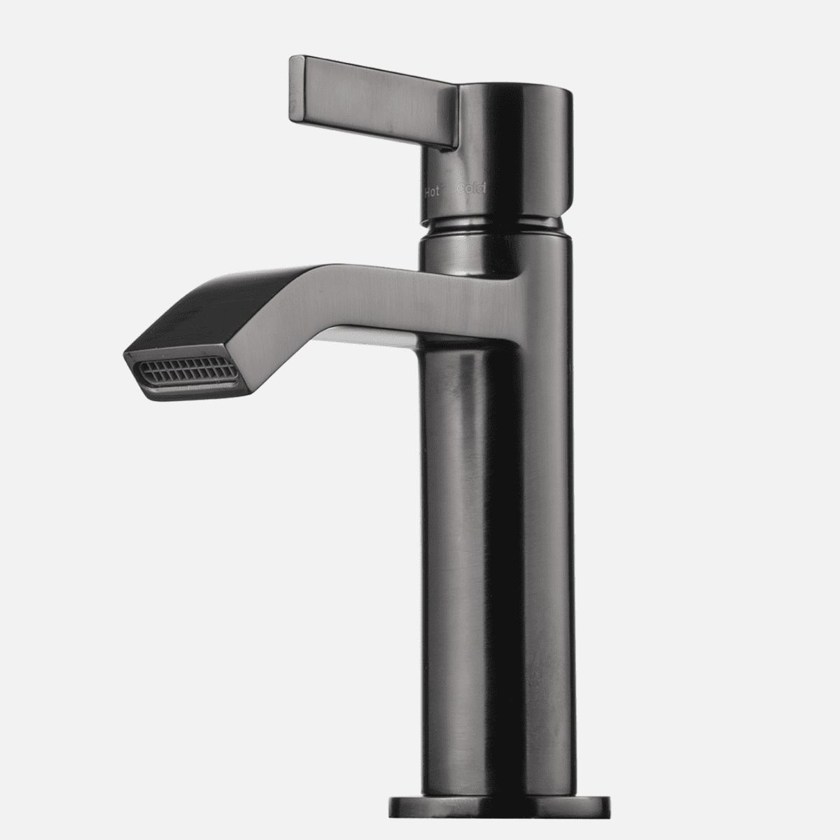 Tapwell ARM071 håndvaskarmatur - brushed black chrome