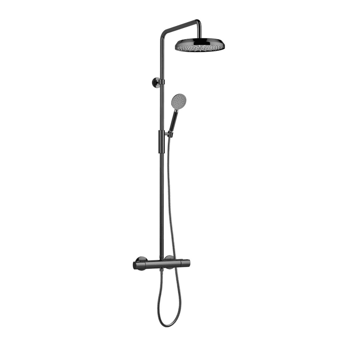 Tapwell ARM5200 brusesystem med termostat - black chrome