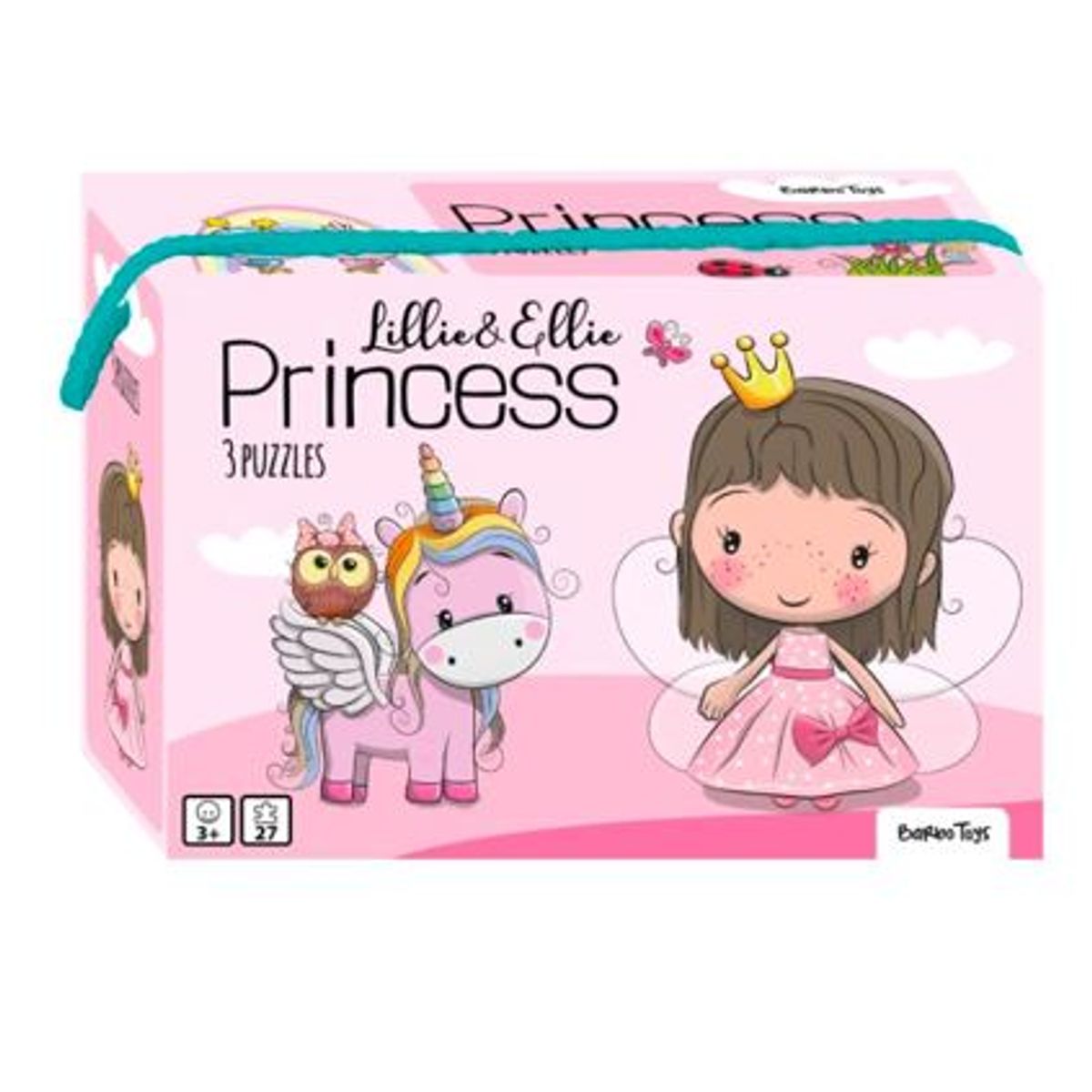 Little Bright Ones - 3 Prinsesser Puslespil