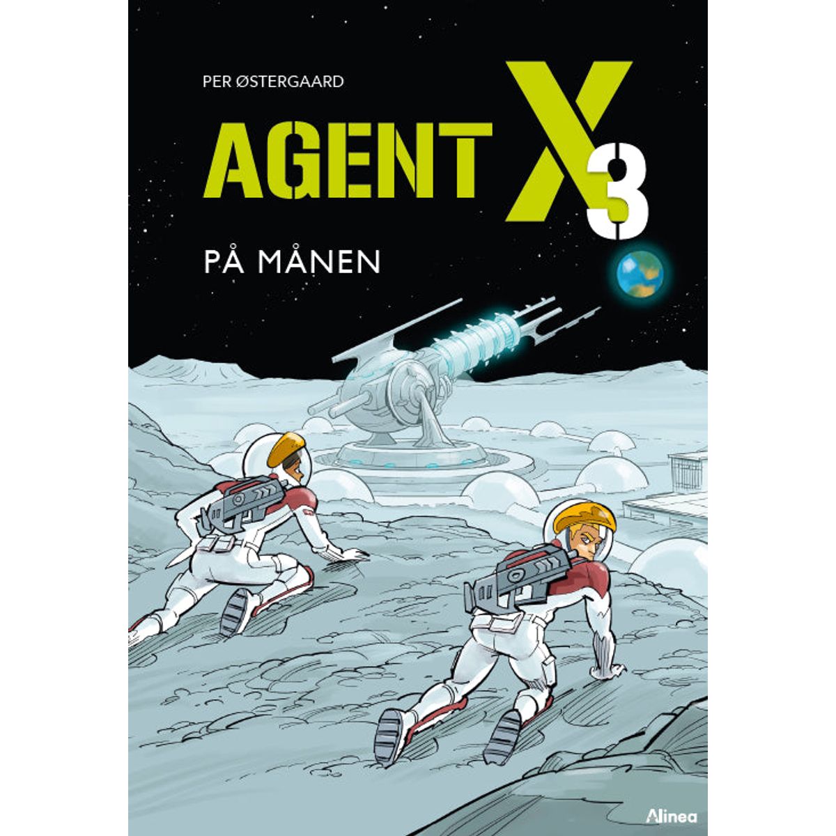 Agent X3 - På månen, Blå Læseklub