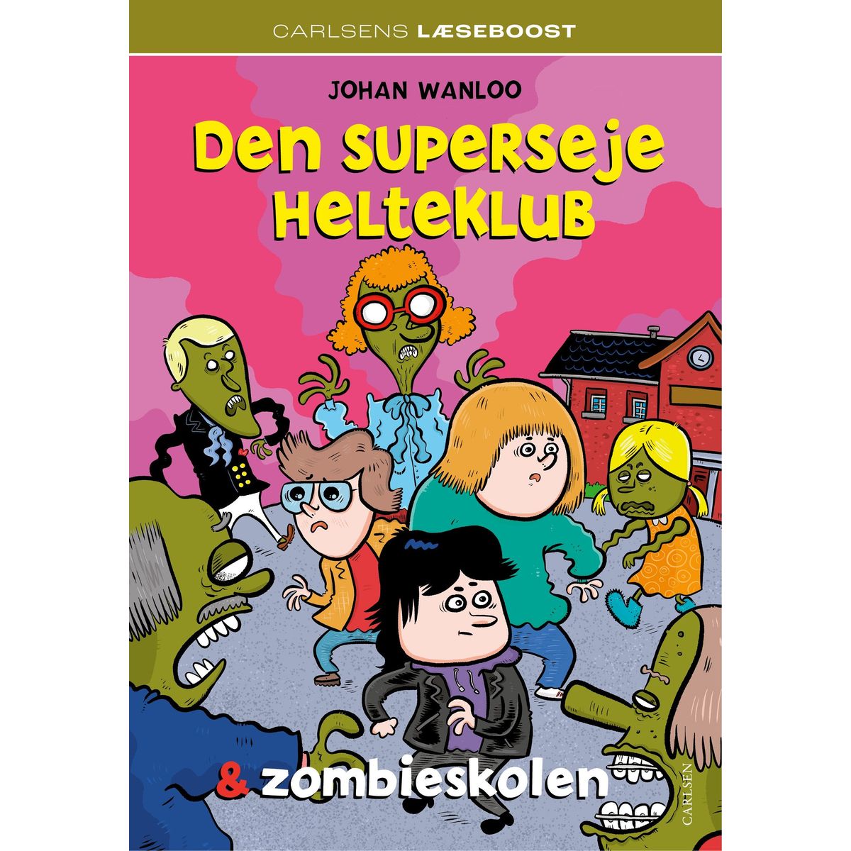 Carlsens Læseboost - Den superseje helteklub og zombieskolen