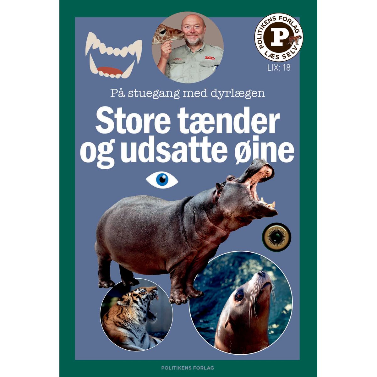 Store tænder og udsatte øjne - læs selv-serie