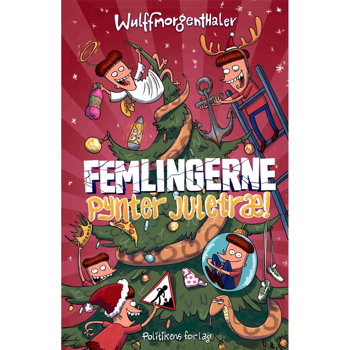 Femlingerne - pynter juletræ