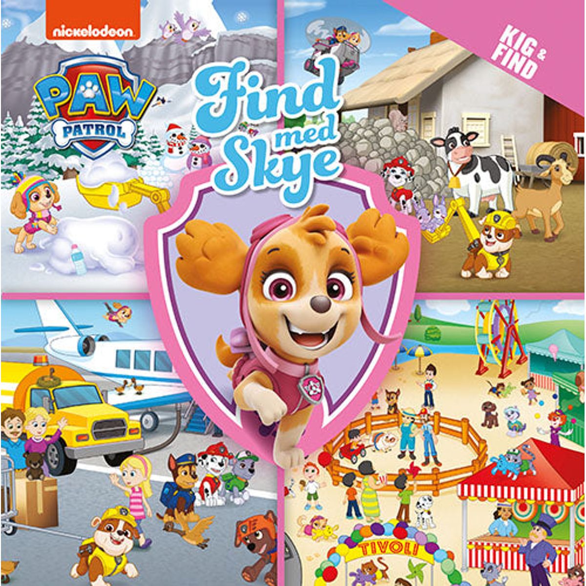 Kig og Find - Paw Patrol - Find med Skye