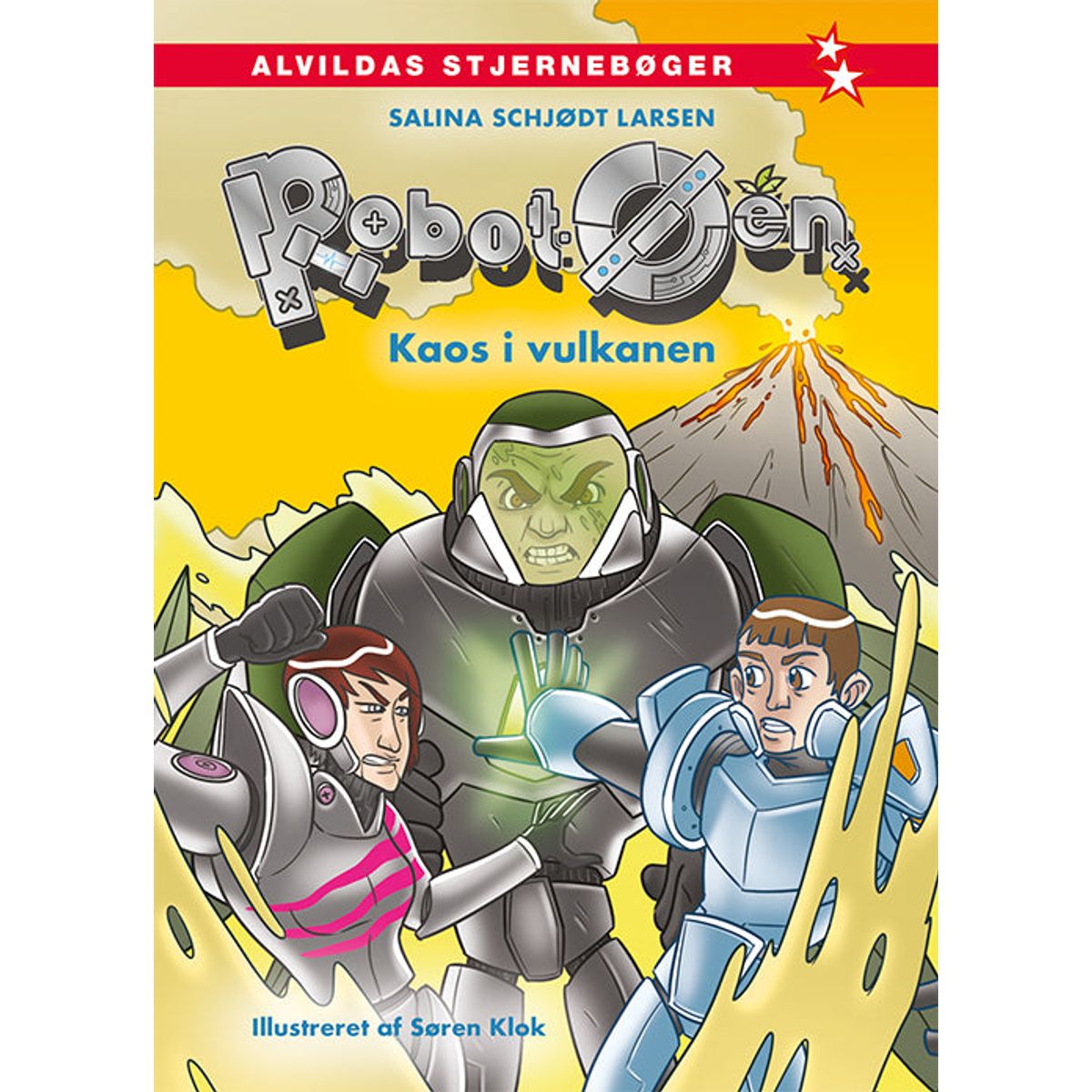 Robot-øen 2: Kaos i vulkanen