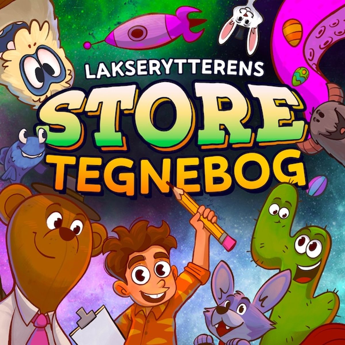 Lakserytterens STORE Tegnebog