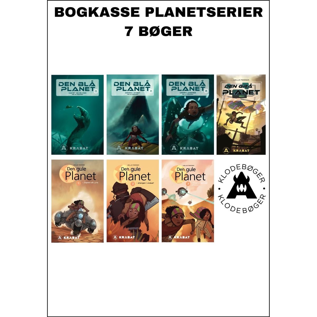 Planetserie bogkasse