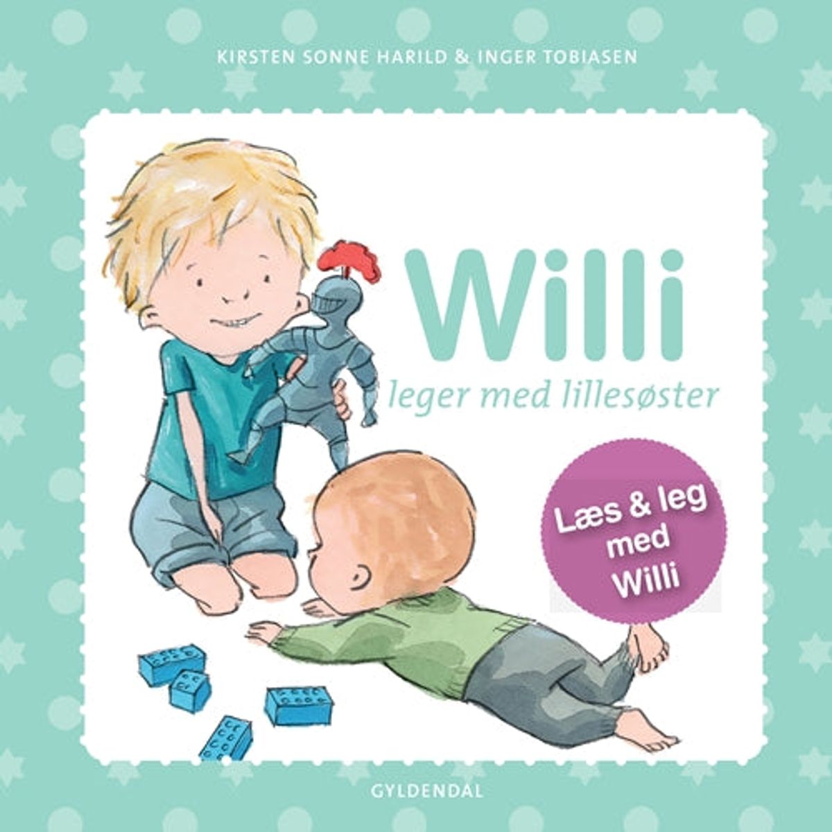 Willi leger med lillesøster