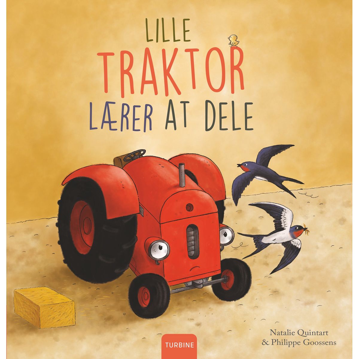 Lille Traktor lærer at dele