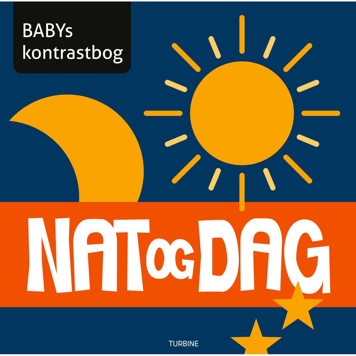 BABYs kontrastbog Nat og dag