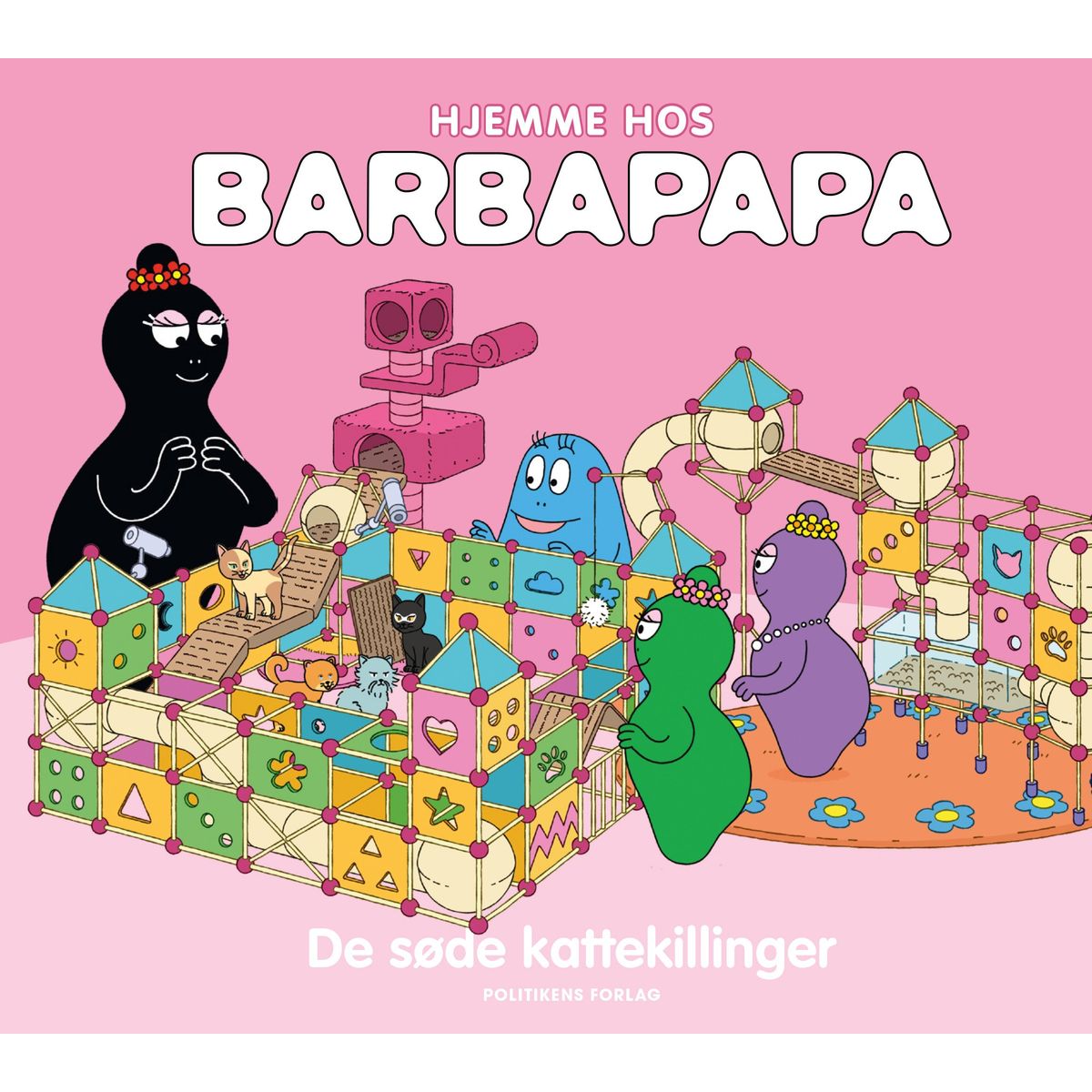 Hjemme hos Barbapapa: De søde kattekillinger