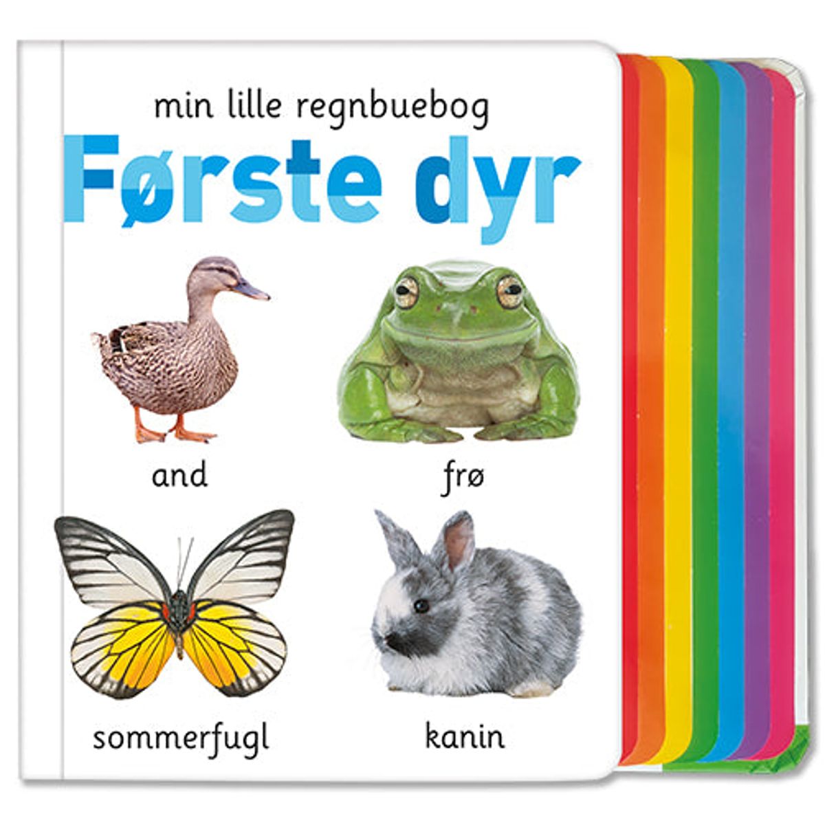 Min lille regnbuebog - Første dyr