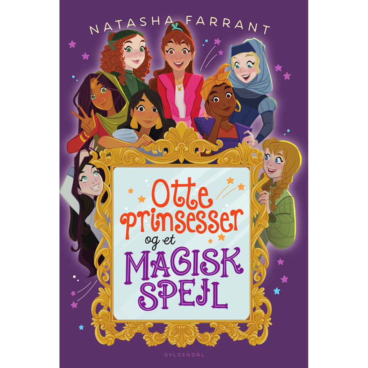 Otte prinsesser og et magisk spejl