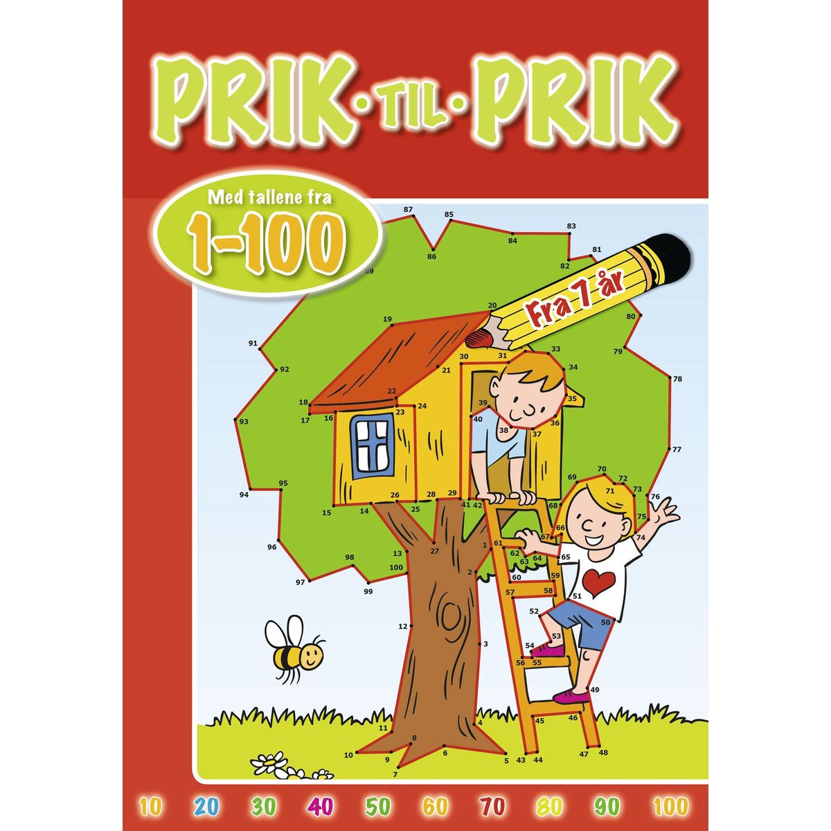 Prik til prik: 1-100 (Legehus)