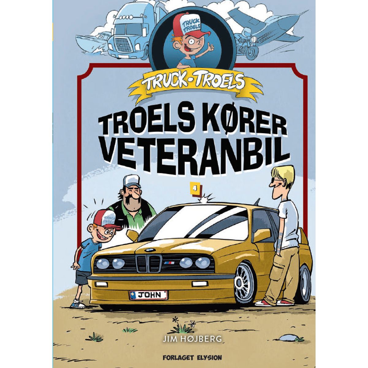 Truck Troels kører veteranbil