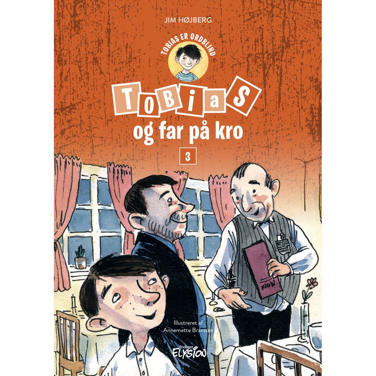 Tobias og far på kro