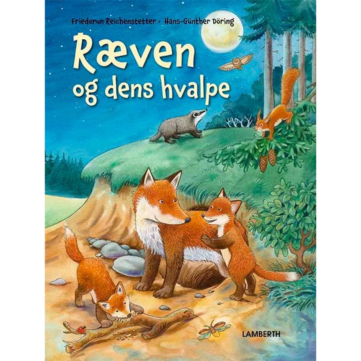 Ræven og dens hvalpe