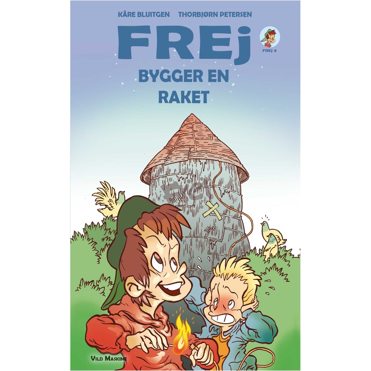 Frej bygger en raket