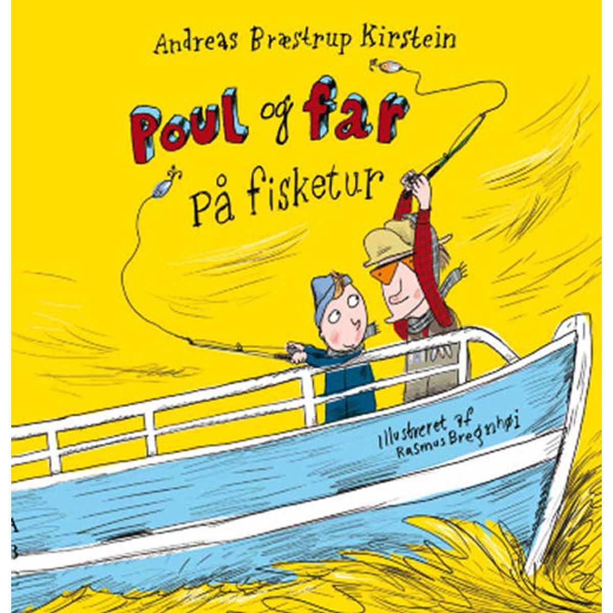 Poul og far på fisketur