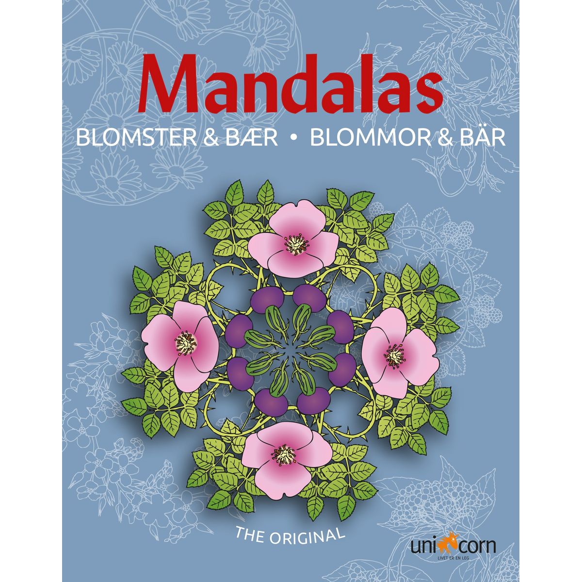 Mandalas med Blomster & Bær