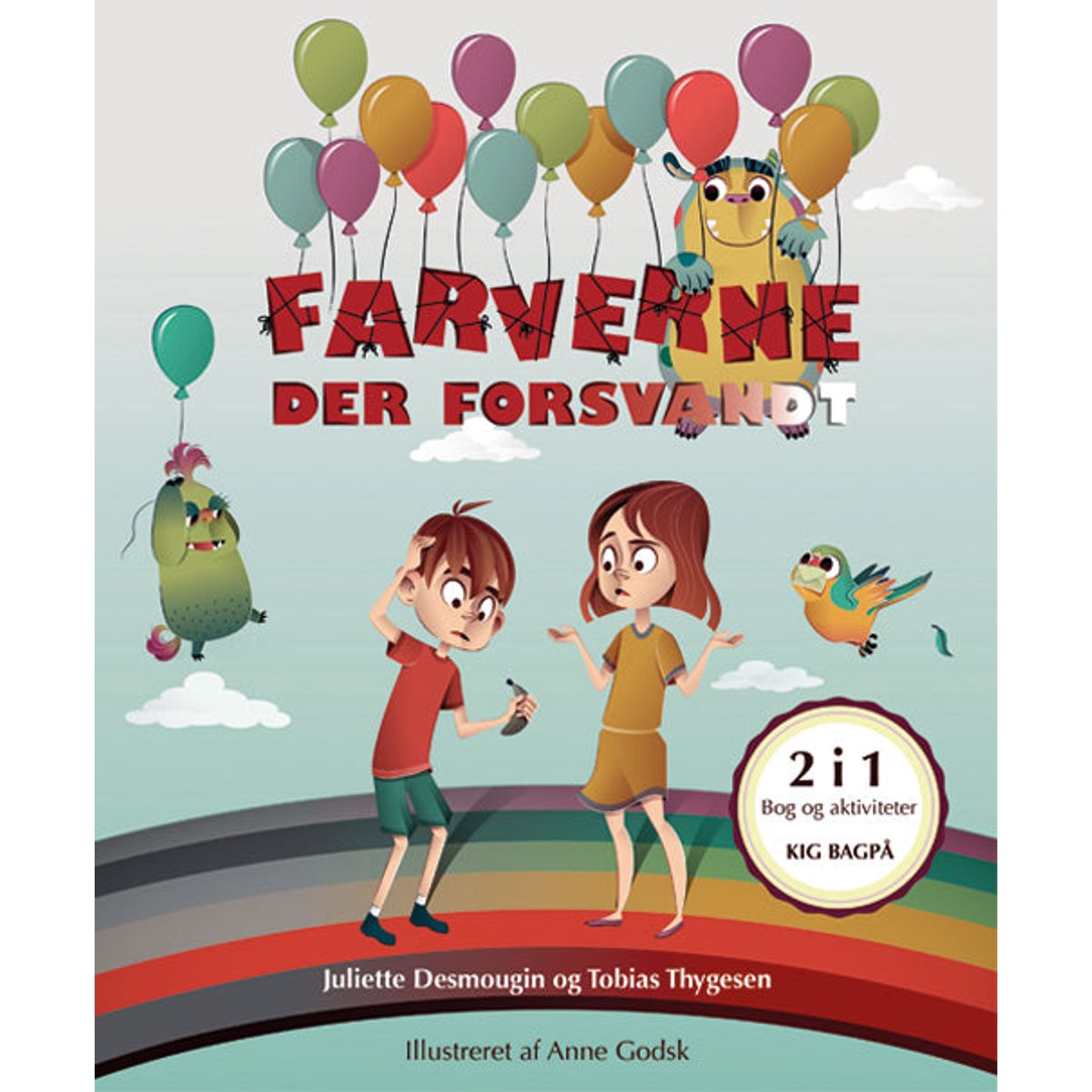 Farverne der forsvandt + Fam. von Fun aktivitetshæfte