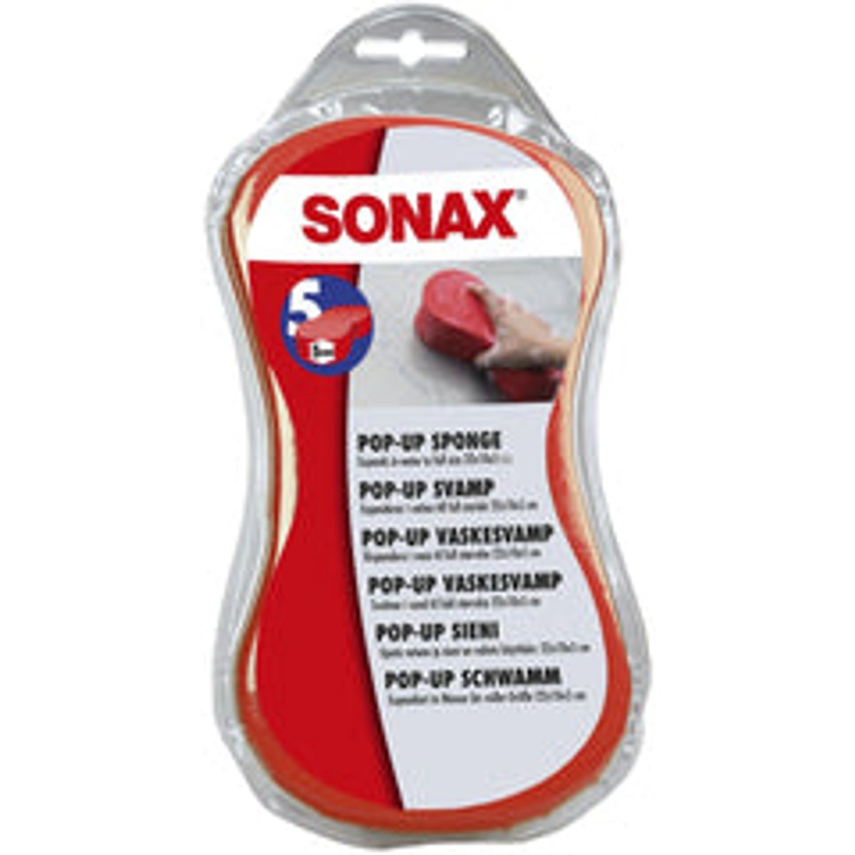 SONAX Vaskesvamp Pop-Up