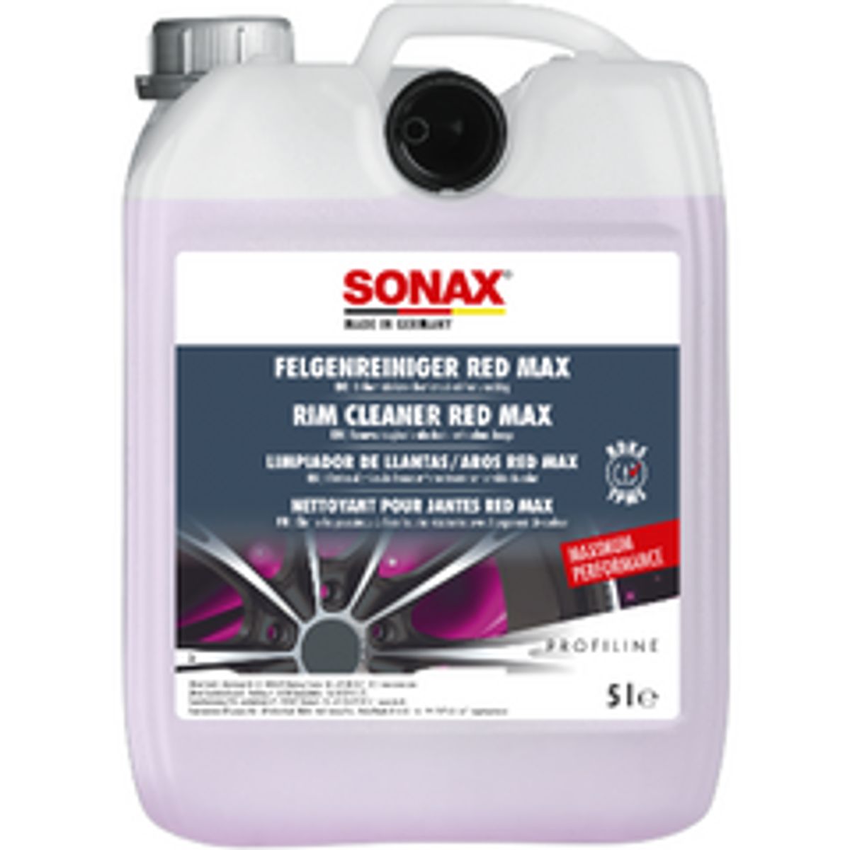 SONAX Fælgrens Red Max 5L