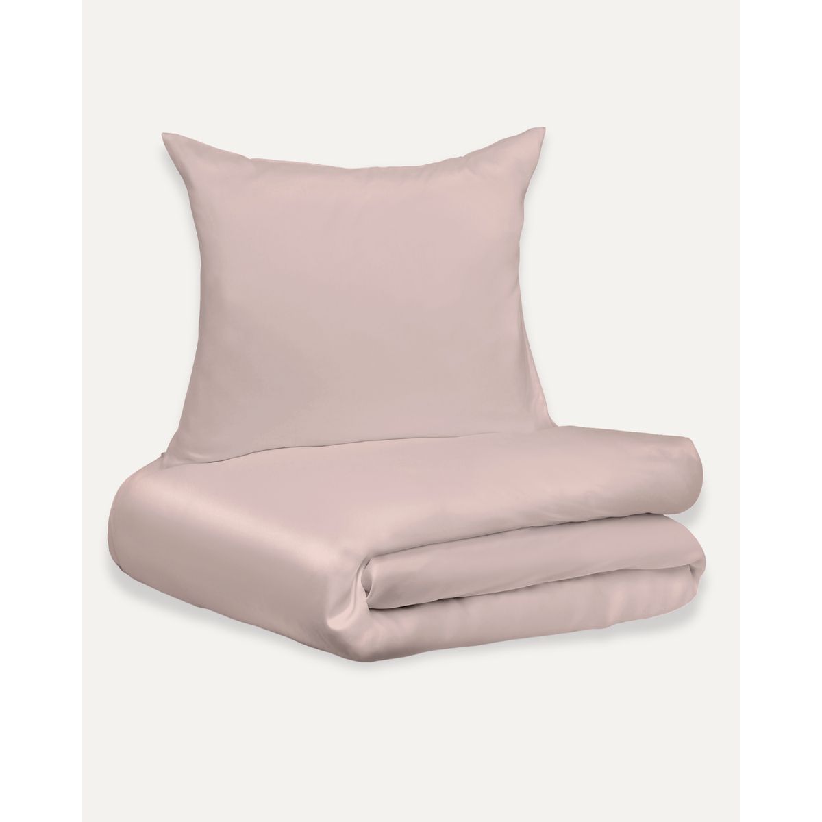 Juniorsengetøj i bambus | Nude blush | Beige|rosa | 100x140