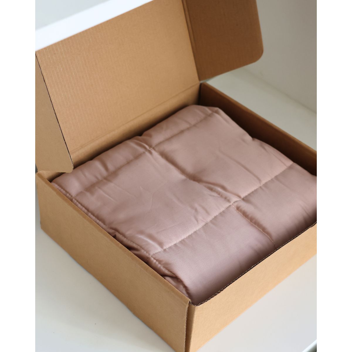 Baby tyngdedyne i bambus | Nude Blush | Nude blush | 70x100 | 2 kg