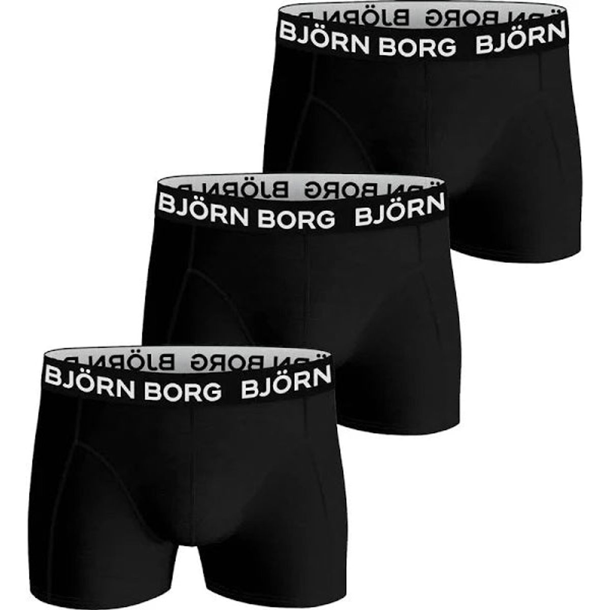 DEMO Björn Borg 3-pak boxershorts Sort - WeDoBetter.dk