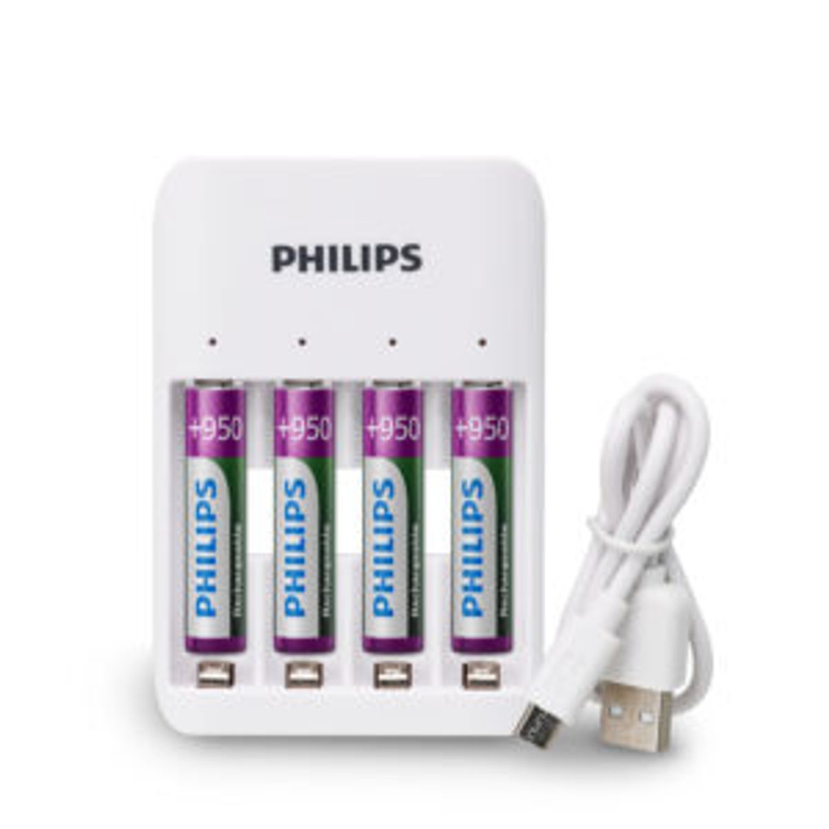 Phillips batterioplader - WeDoBetter.dk