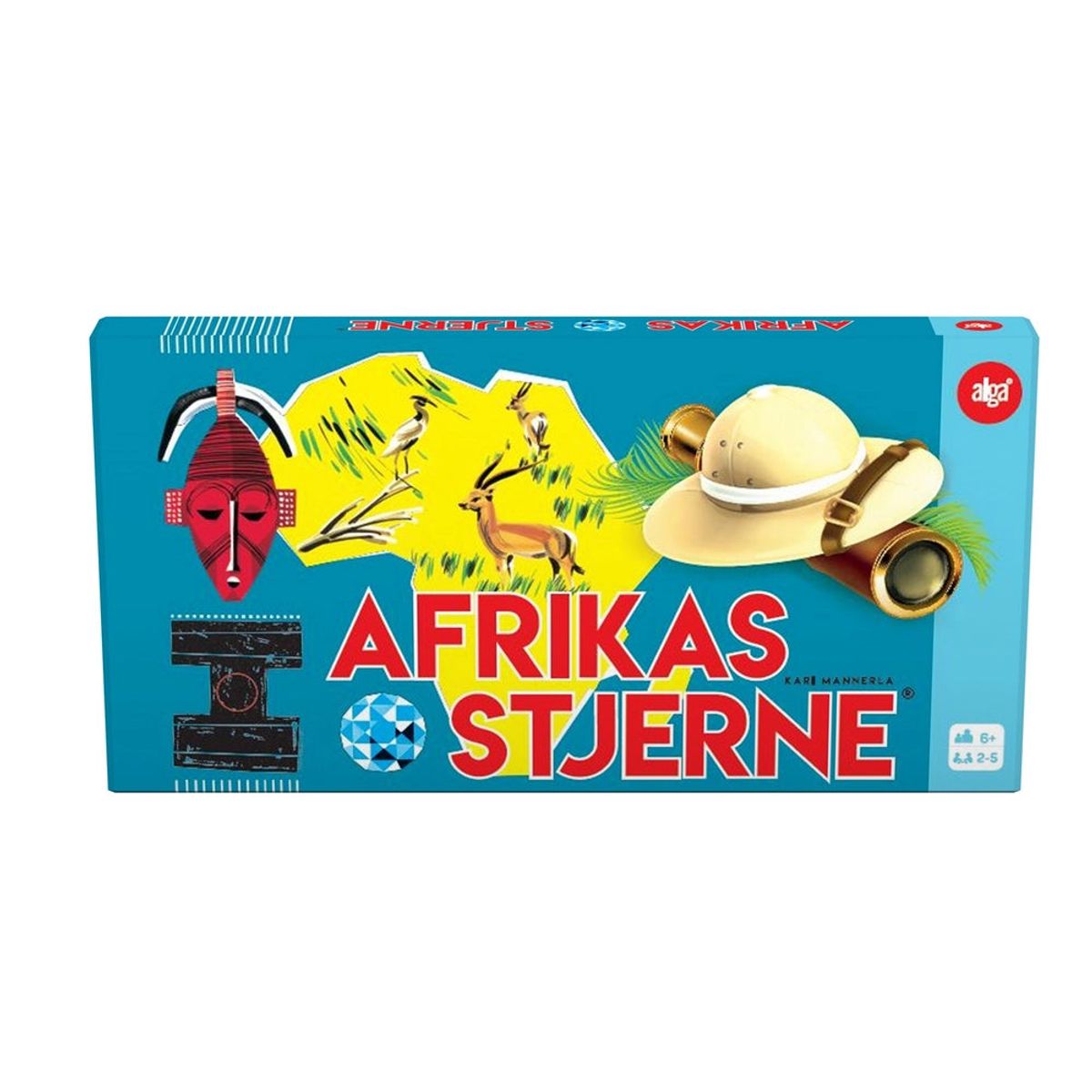 Afrikas Stjerne - Jagten På Den Forsvundne Diamant - Brætspil - Legekammeraten.dk