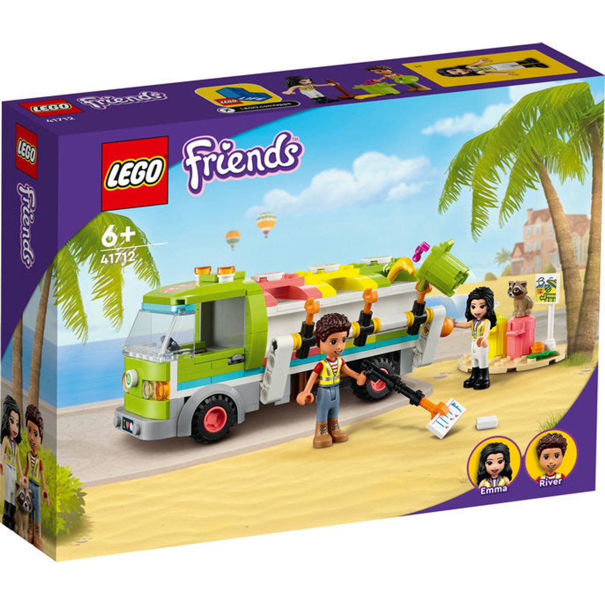 LEGO Friends Affaldssorteringsbil - Lego Friends - Legekammeraten.dk