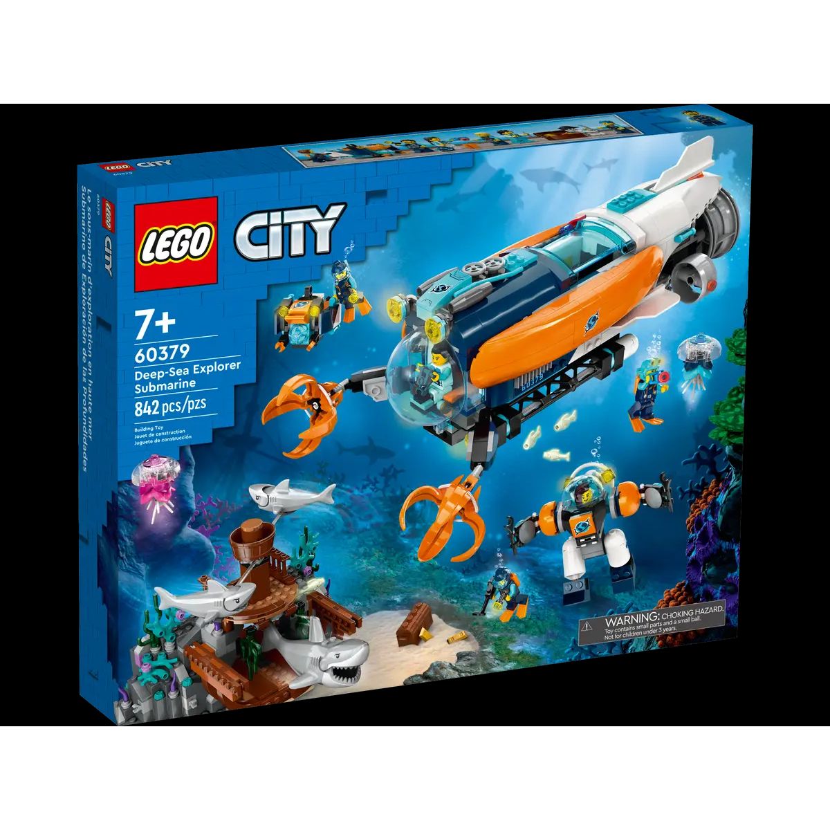 LEGO City Dybhavsudforsknings Ubåd - LEGO - Legekammeraten.dk