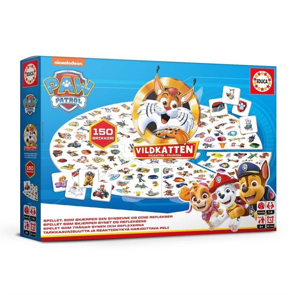 Spil. Vildkatten Paw Patrol - spil - Legekammeraten.dk