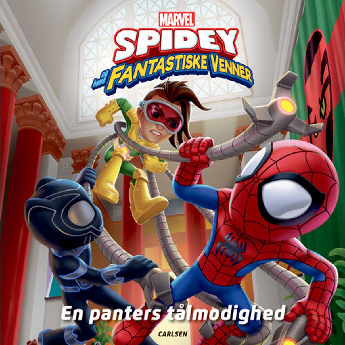 Spidey Og Hans Fantastiske Venner - En Panters Tålmodighed, Børnebog - Legekammeraten.dk