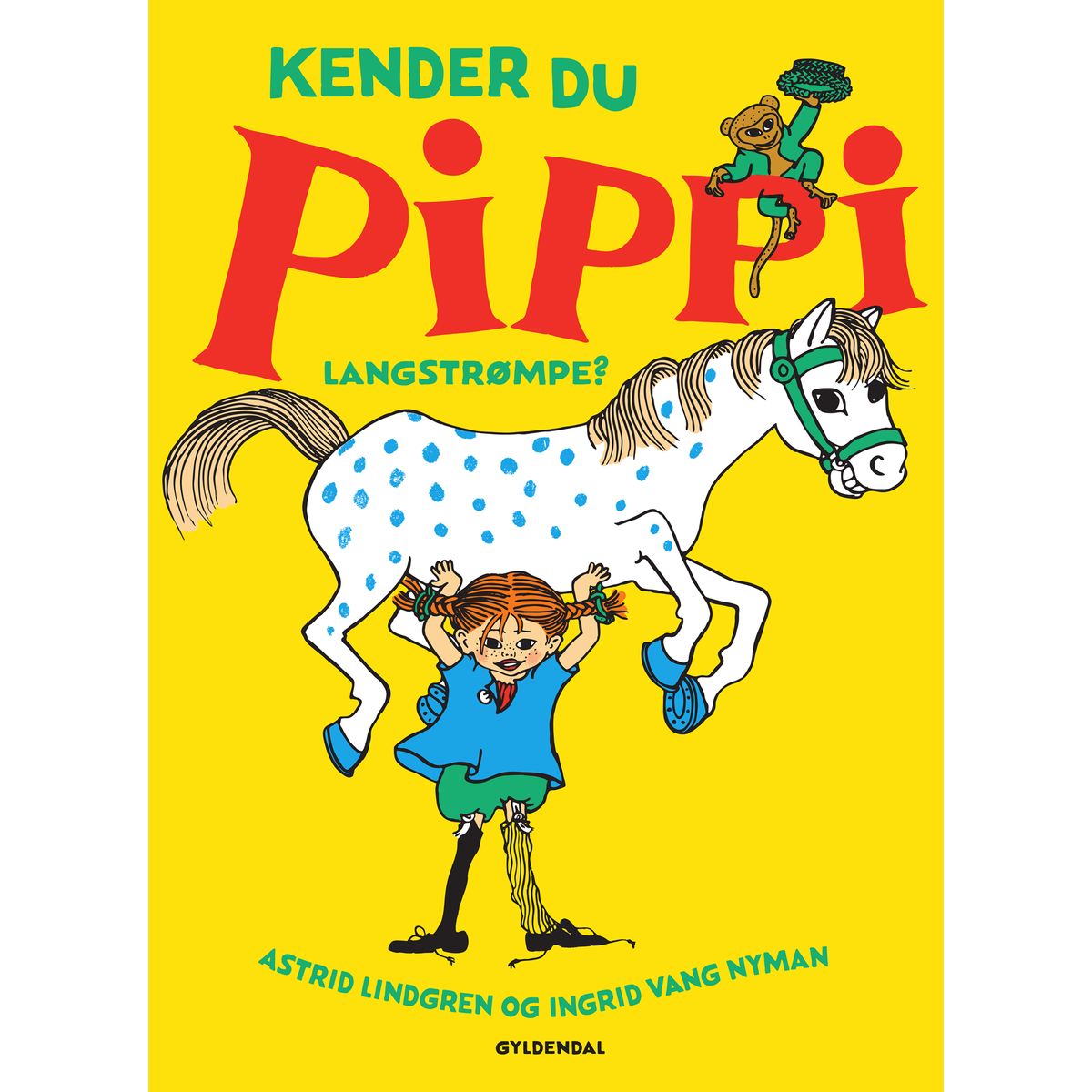 Børnebog, Kender Du Pippi Langstrømpe? - Børnebog - Legekammeraten.dk