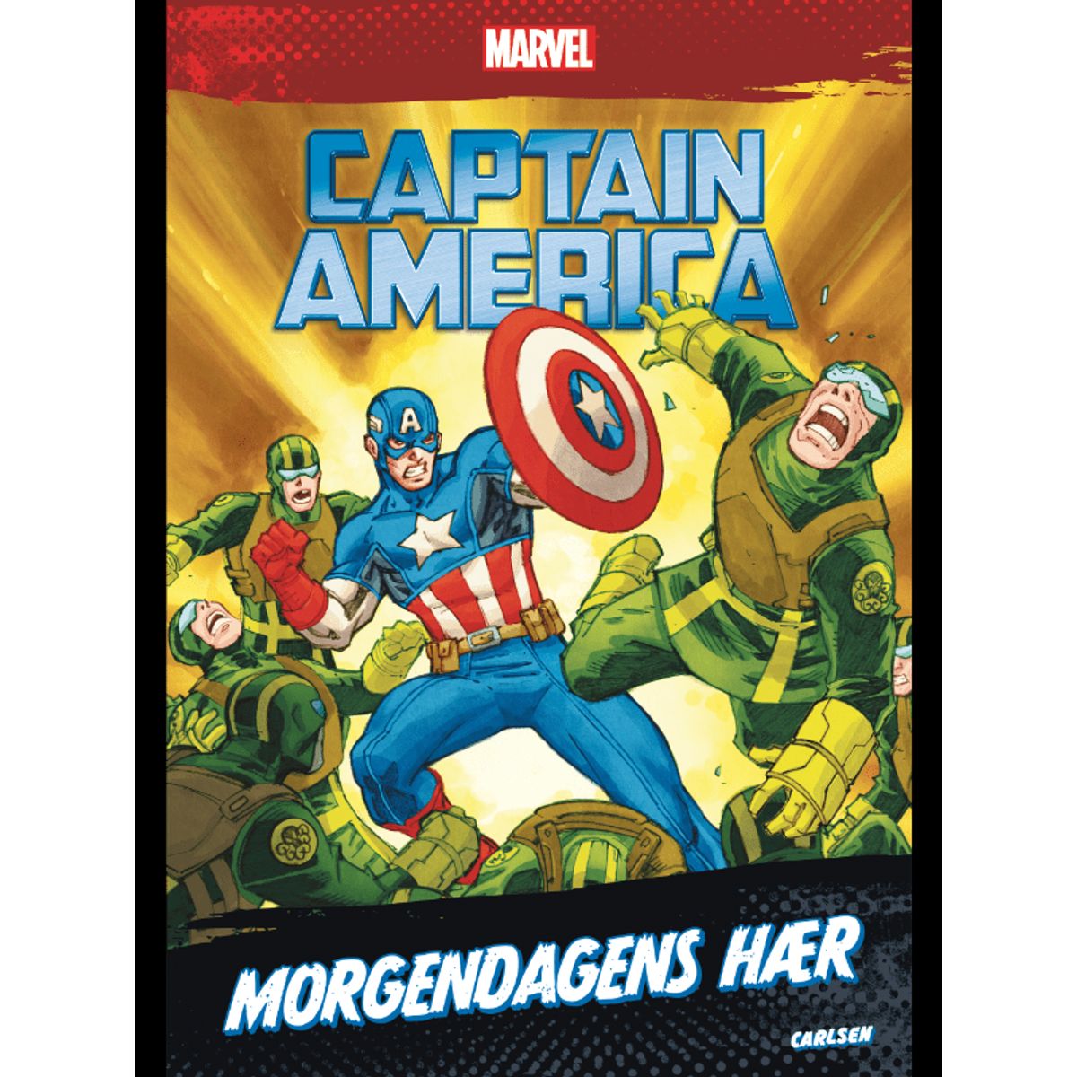 Børnebog, Captain America Morgendagens Hær - Børnebog - Legekammeraten.dk